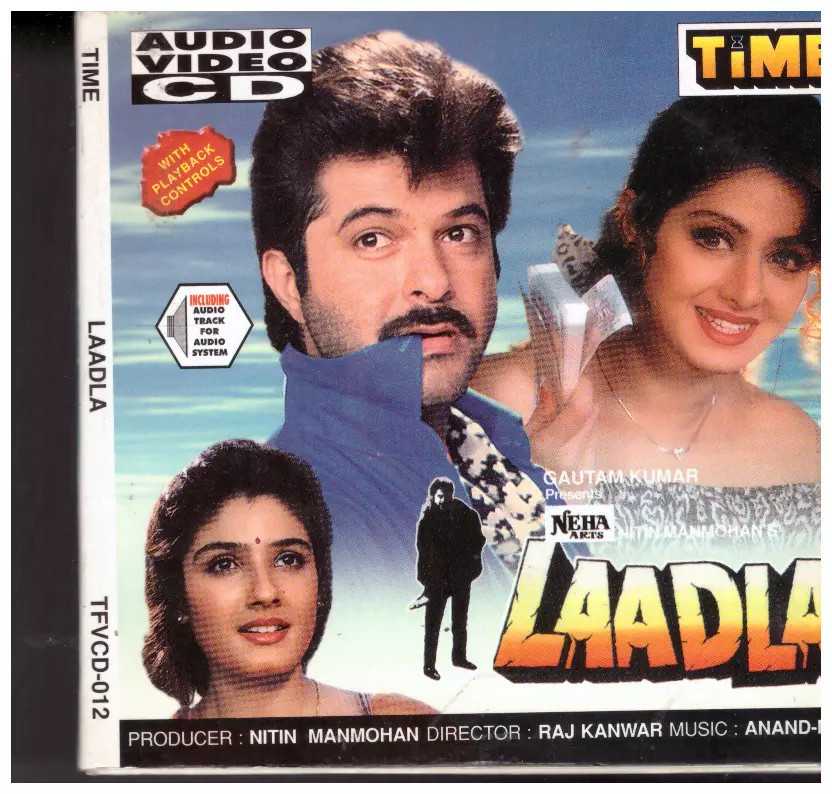 laadla anil kapoor Sridevi raveena Tandon VCD