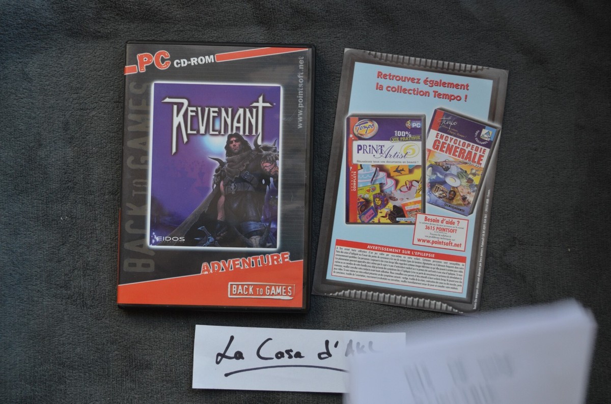 Eidos - Big Box PC - Revenant 1999 - Jeu vidéo