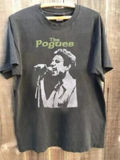 The Pogues T-shirt, The Pogues Music Charcoal Unisex Tshirt Men Women S-5XL