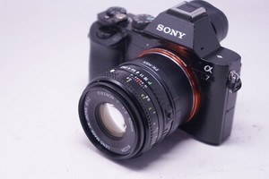SONY E MOUNT ADAPTED 50MM F/2 RIKENON PENTAX PRIME LENS ALL A7 NEX,A6000
