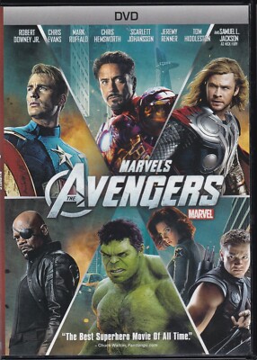 The Avengers (DVD, 2012, Widescreen) Robert Downey Jr