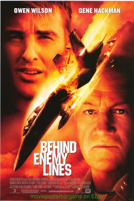 BEHIND ENEMY LINES MOVIE POSTER Original DS 27x40 War Film ...