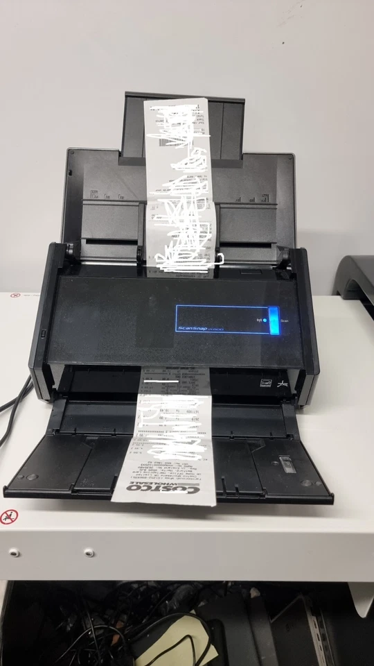 Fujitsu scansnap ix500 High Speed Pass-Through Duplex Dokument Kabellos Scanner
