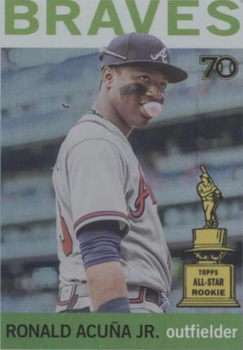 Ronald acuna jr ルーキーカード RONALD ACUNA JR. Topps ALL-STAR ROOKIE CARD Opening Day Atlanta