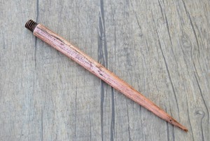 Vintage Solid Copper Lightning Rod Spike Finial Rod Tip Barn House