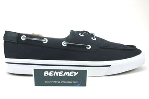 tommy hilfiger canvas boat shoes