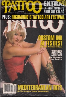Tattoo Magaine May 2005 kin Art Stars Brand New Factory Sealed