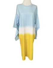 NWT ASOS Curve Ombré Dip Dye Sweatdress With Elbow Cut Outs SZ 12