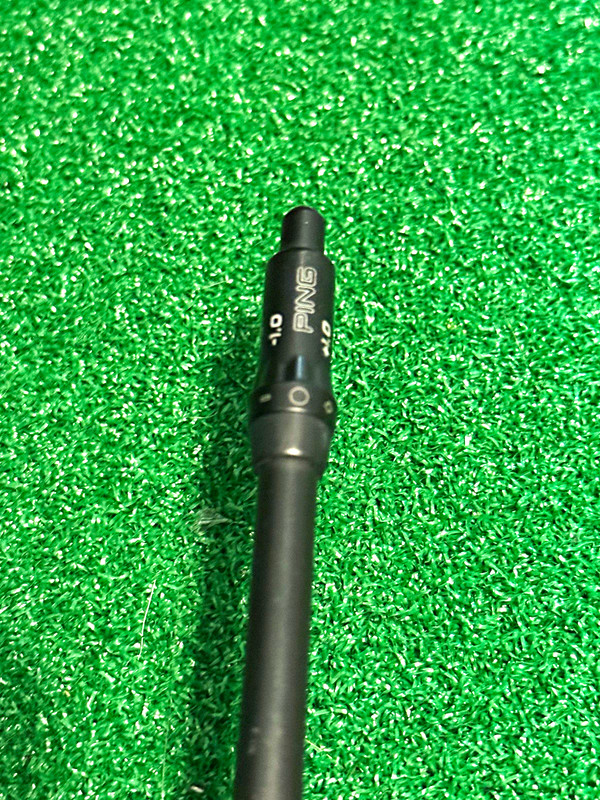 PING TPTGOLF Graphite Driver Shaft x stiff w/ PING Adapter, Lamkin UTx Midsize