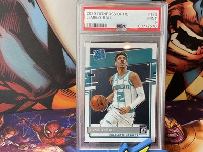  2020 Panini Donruss Optic #153 Rated Rookie (RC) Lamelo Ball  Psa 9