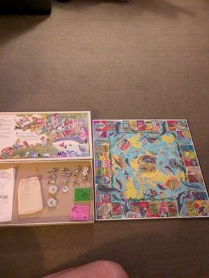 Animal Town Save the Whales Board Game Toy Waldorf Hearth Song Cooperative 1978