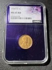 1939-S Lincoln Wheat Cent 1C NGC MS65 RD