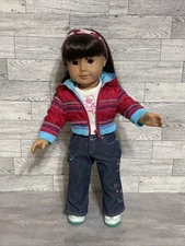 American Girl Doll Just Like You 2008 Brown Hair & Eyes In Ready For Fun Outfit