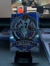 2022 Panini Mosaic - Center Stage Boomer Esiason #CS-25 Blue Mosaic Prizm /99