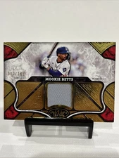 2025 Topps Tier One Relics #T1R-MB Mookie Betts MEM /149 Los Angeles Dodgers
