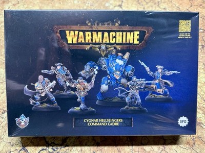 Warmachine Cygnar Hellslingers Command Cadre Set Steamforged Games SFG NIB