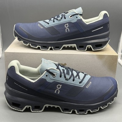 On Cloud Cloudventure Waterproof Mens 10 M Outdoor Trail Shoes  Denim/Midnight 