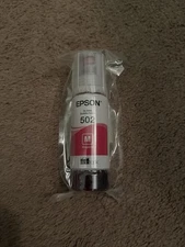 Epson 502 Magenta Ink Bottle 70ml OEM Genuine, Sealed EXPIRED