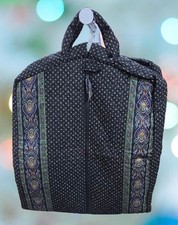 Vera Bradley BLACK retired 1990 51" by 22" Garment bag New Without Tags