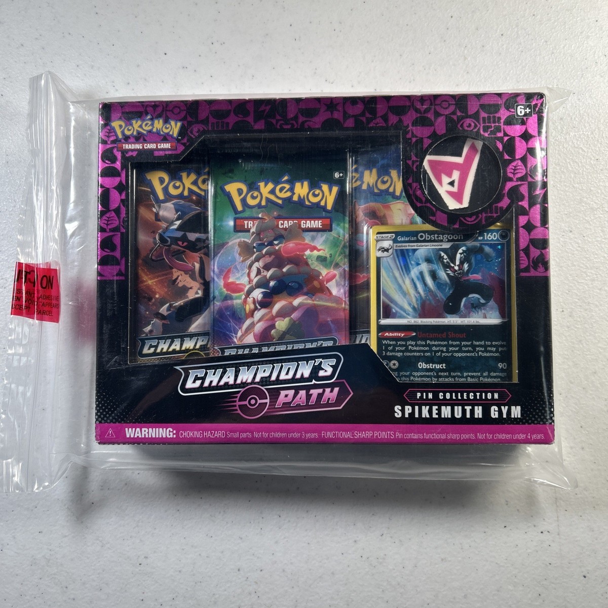 Pokemon TCG: Champions Path Pin Collection Box Sealed New