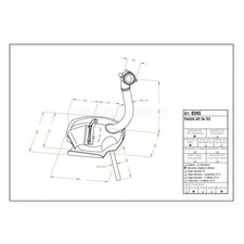Piaggio Ape Tm 703 1983 > 2016 Leovince Komplett Auspuffanlage Sito Stahl 0245