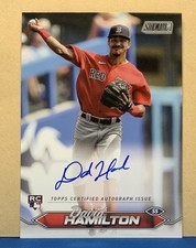 2024 Topps Stadium Club David Hamilton Rookie Auto #SCBA-DH - Red Sox/Brewers
