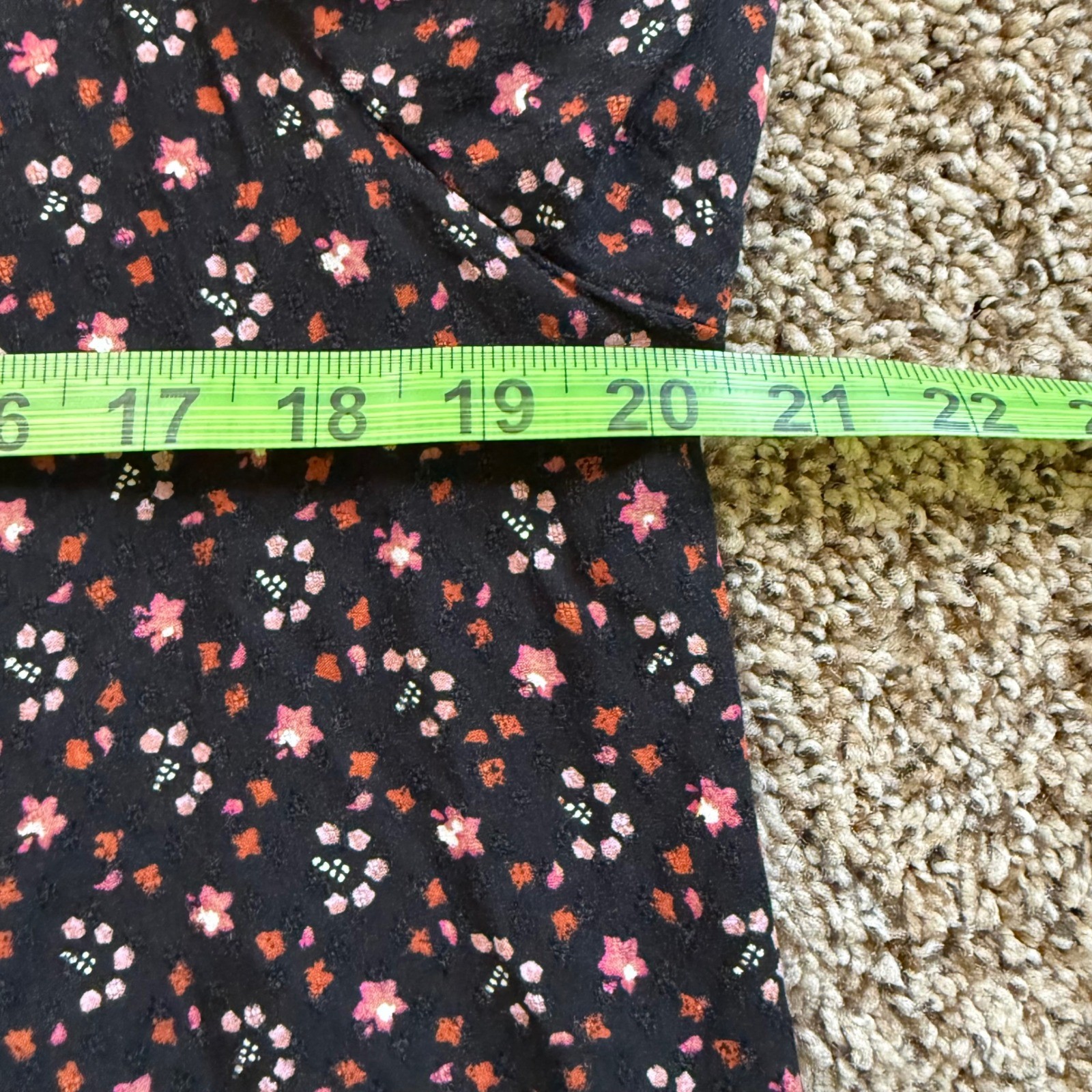 Universal Thread Womens Floral Split Neck Tie Blo… - image 6