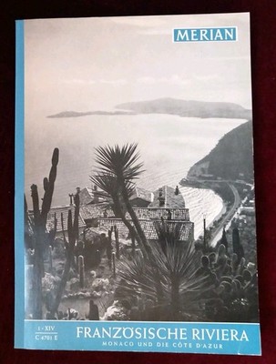 Merian: ''Französische Riviera - Monaco, Cote d´Azur'' (Heft 1/1961)