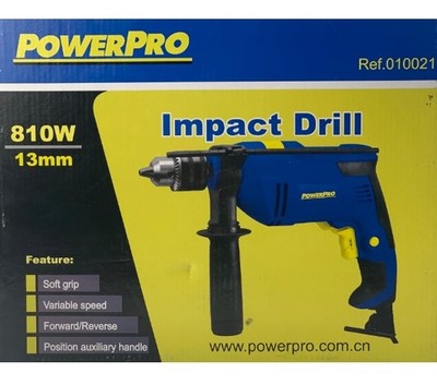 PowerPro Schlagbohrmaschinen 810W Schlagbohrer Bohrmaschinen