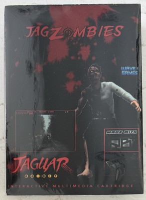 Atari Jaguar Jag Zombies Cartridge New Sealed 2017 Wave 1 Games 1st Edition Game