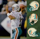 DAN MARINO SIGNED MIAMI DOLPHINS RIDDELL FULL-SIZE HELMET — #13 —