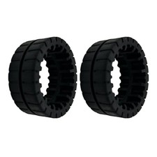 2Pack Rubber Wheel Tyre Cover for iRobot Braa...