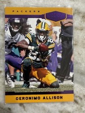 PLATES-&-PATCHES PURPLE Geronimo Allison #'D 5/30 PACKERS Illinois