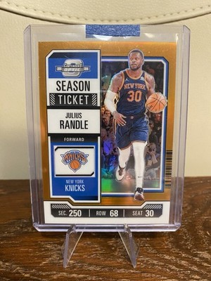 Panini Contenders Optic 23-24 Julius Randle New York Knicks #65 Orange Prizm /49