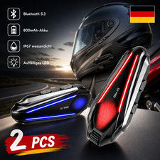 Motorrad Helm Headset Bluetooth 5.3 MESH Inte...