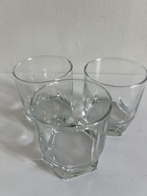 3er Set Whiskygläser - Kristallbecher mit schwerem Boden - Scotch Bourbon 300ml #16