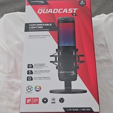 HyperX QuadCast S USB Microphone Used
