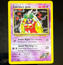 Wizards of the Coast Sabrina's Jynx 59/132 Gym Heroes Unlimited Uncommon Eng on eBay