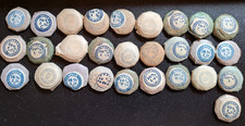 VTF Glass Pocket Watch Crystals Lot Of 80 Various Sz 10 Ligne -NOS New Lot G
