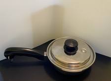 Salad Master T304S 9โ Saute Skillet Sauce Pan Stainless Steel Made in USA W/ LID