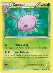 Cascoon 6/108 XY - Roaring Skies Common