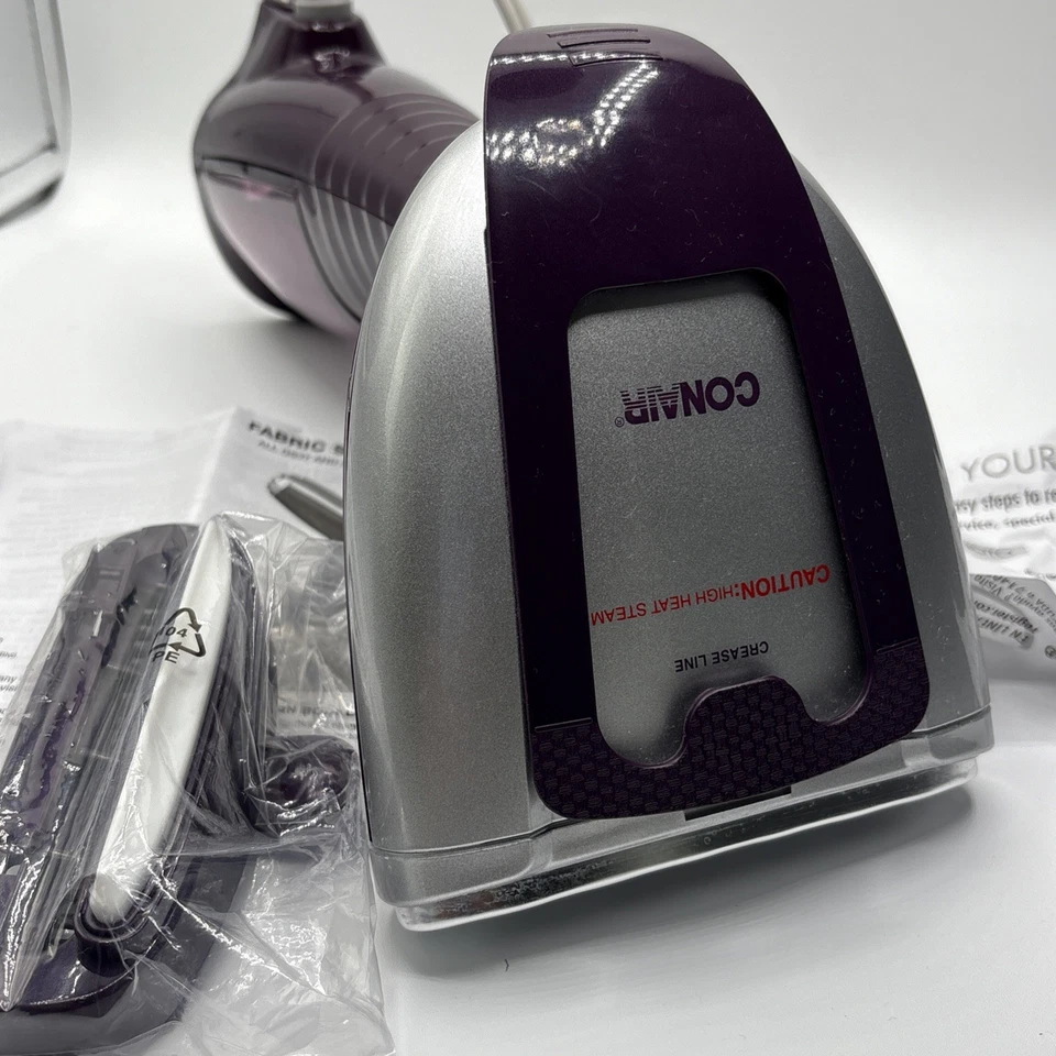 Conair Turbo Extreme steam HandHeld Fabric Steamer - Plum - Image 4 of 4