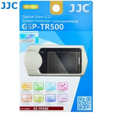 JJC GSP-TR500 Optical GLASS LCD Screen Protector Film for Casio EX-TR500 Camera