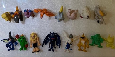 Digimon 16 Mini Figuren Set Sammler Spielzeug Mehrfarbig 5cm Display