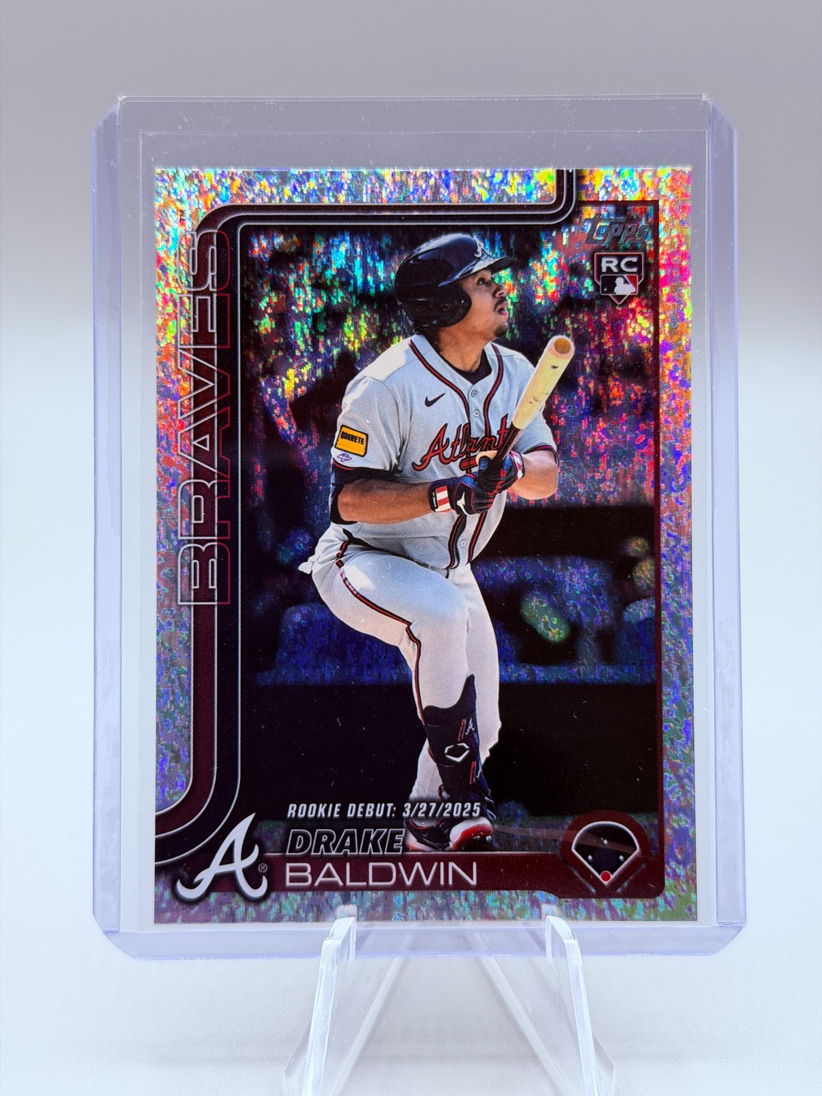 2025 Topps Update Drake Baldwin Holo Foil Atlanta Braves #US113