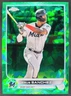 2022 Topps Chrome Update Sapphire Jesus Sanchez Green /75 Marlins HD2