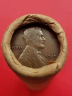 1915-S LINCOLN WHEAT CENT 1909-P LINCOLN WHEAT PENNY COIN ROLL ENDERS BANKROLLED