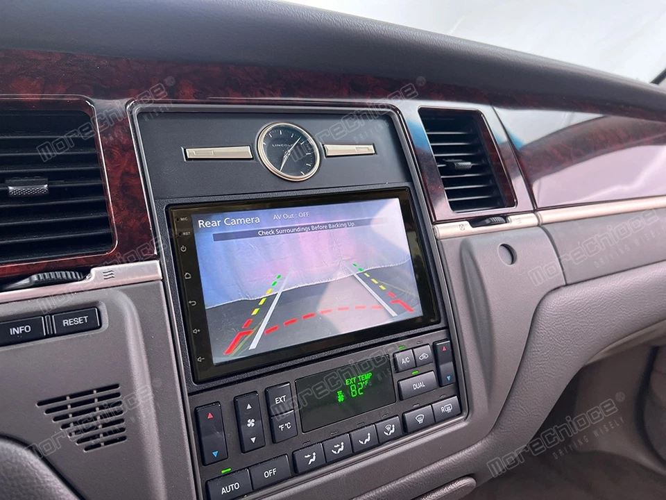 For 2003-2011 Lincoln Town Car Android 15 Apple Carplay Car GPS Stereo Radio Foto 2 de 4