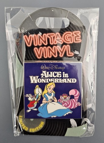 Disney Alice in Wonderland Vintage Vinyl LE 3000 Pin - 2019