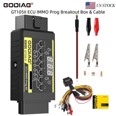 GODIAG GT105II E.CU IMMO Prog Breakout Box+ Full Protocol Breakout Tricore Cable